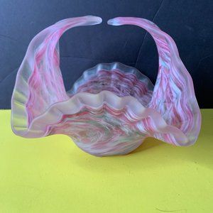 ARTE MURANO LINEA MARY KRYSTALL VASE MADE IN ITALY  GORGEOUS!!!